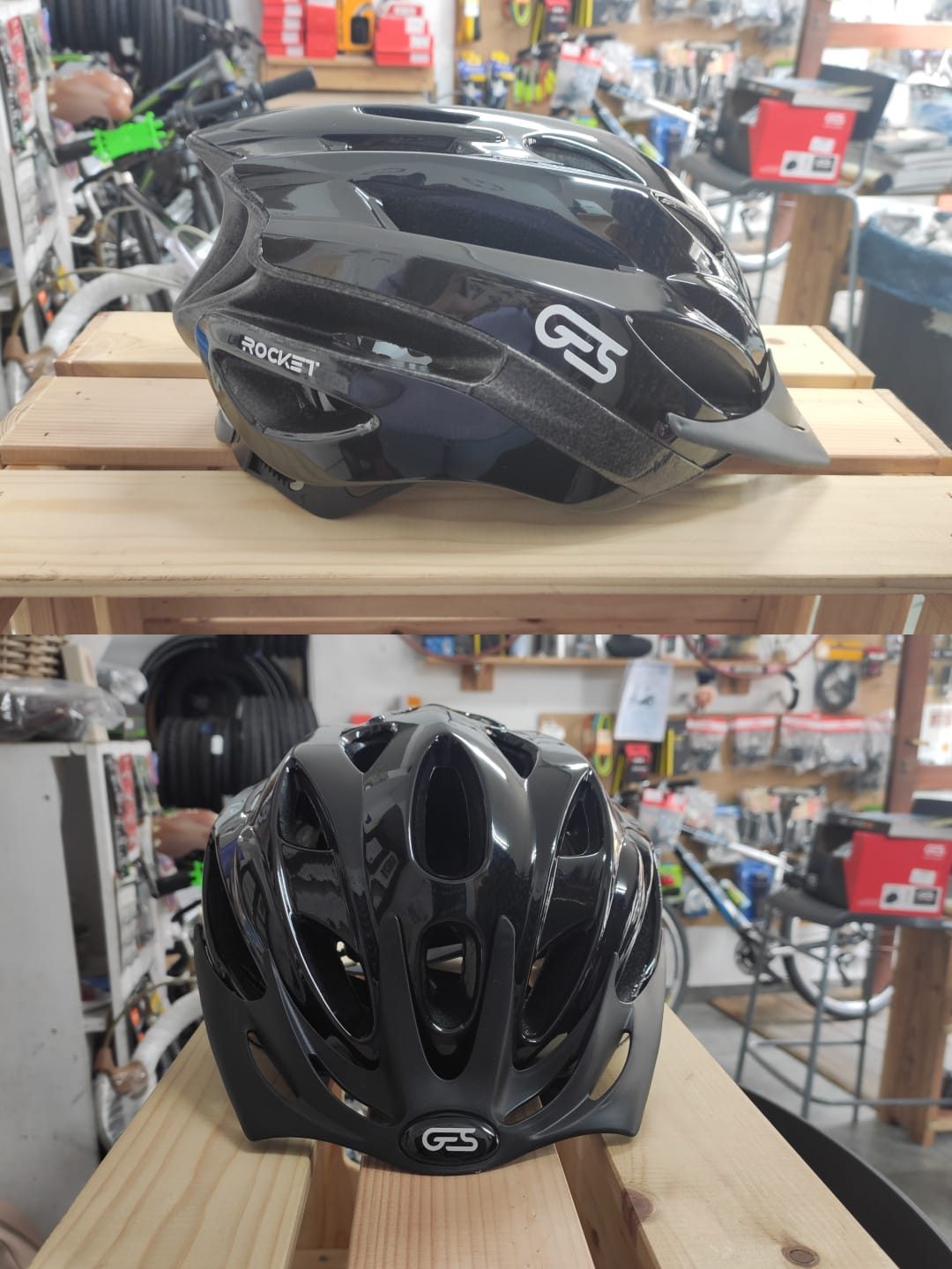 Casco GES  negro